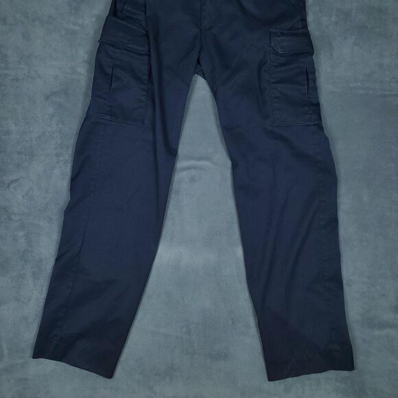 5.11 Tactical Pants Mens 32x34 Cargo Navy Blue Workwear Utility Pockets Uniform - Picture 6 of 15